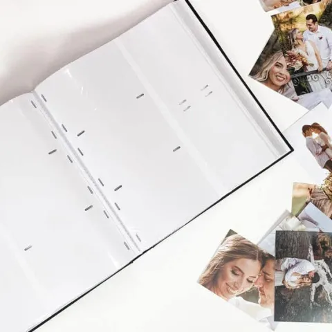 Profile Slip In Black "Moda" Photo Album 500 4x6 Photos