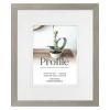 Profile Stone Ash 10x12" frame - 6x8" opening
