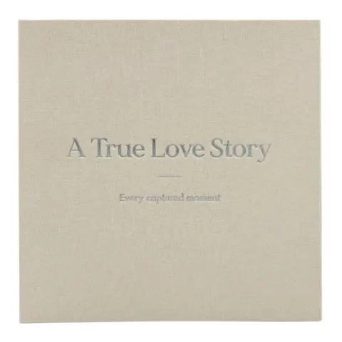 Profile True Love Story Drymount Photo Album 190x205mm - 60 Pages