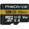 ProGrade 128GB UHSII Micro SD V60 Card w/Adaptor