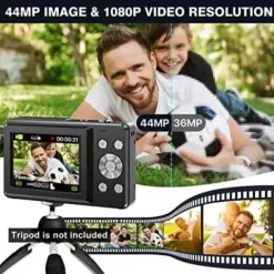Pulse DC44 Digital Compact Camera w/32GB Card