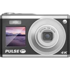 Pulse DC60 Zoom Digital Camera w/32GB Card - Black
