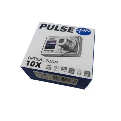 Pulse DC60 Zoom Digital Camera w/32GB Card - Black