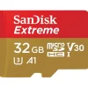 Sandisk Extreme 32GB Micro SDHC Card - UHS-I A1  100MB/s