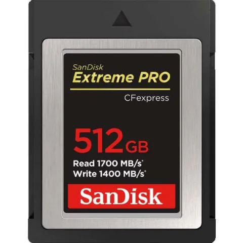 SanDisk Extreme PRO 512GB CFexpress Card