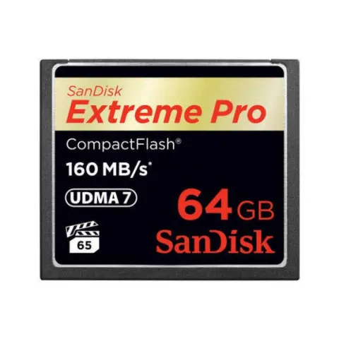 SanDisk Extreme PRO 64GB Compact Flash 160MB/s