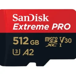 SanDisk Extreme PRO 512GB Micro SDXC Card 200Mbs