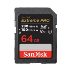 SanDisk Extreme Pro 64GB SDXC Card 280MB/s V60