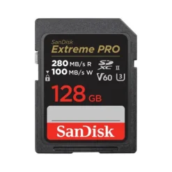 SanDisk Extreme Pro 128GB SDXC Card 280MB/s V60