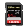 SanDisk Extreme PRO 64GB SDHC Card 300mbs