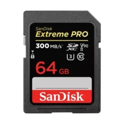 SanDisk Extreme PRO 64GB SDHC Card 300mbs