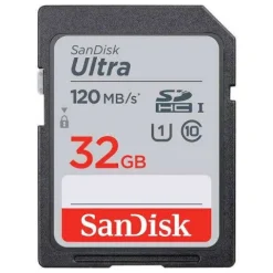 SanDisk 32GB Ultra SDHC Card  - 120MBS