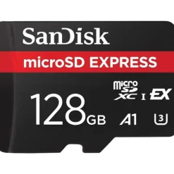 SanDisk MicroSD Express 128GB Micro SDXC Card 880MB/S
