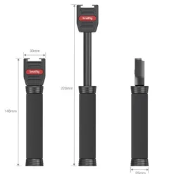 SmallRig Stretchable Mic Handle - For Lavalier Mics