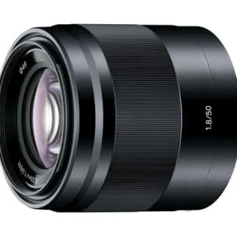 Sony E 50mm f1.8 Lens - Black