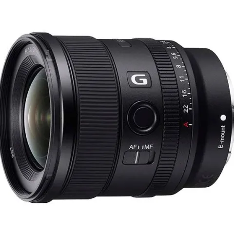 Sony FE 20mm f1.8 G Lens