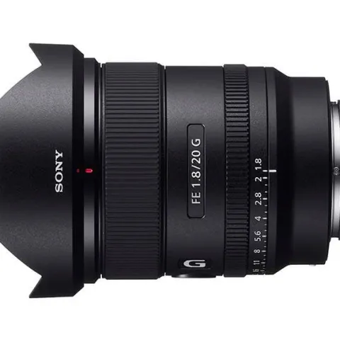 Sony FE 20mm f1.8 G Lens
