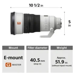 Sony FE 300mm f2.8 GM OSS Lens