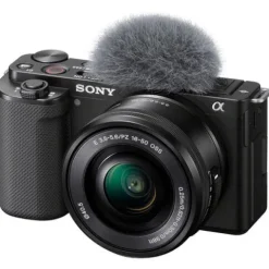 Sony ZV-E10 + 16-50mm Kit & GP-VPT2BT Grip - Black