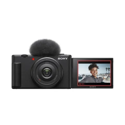 Sony ZV-1F + GP-VPT2BT Grip - Black