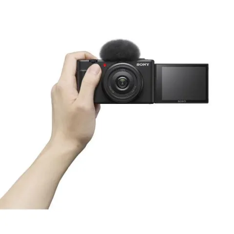 Sony ZV-1F + GP-VPT2BT Grip - Black