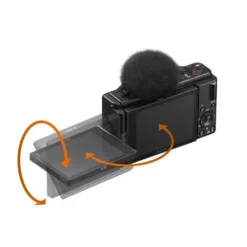 Sony ZV-1F + GP-VPT2BT Grip - Black