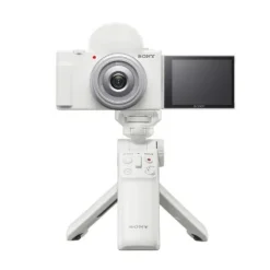 Sony ZV-1F + GP-VPT2BT Grip - White