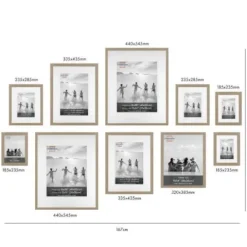 Studio Nova Gallery Frame Set of 10 - Natural