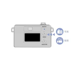 Tokina Pieni M Toy Digital Compact Camera - Black